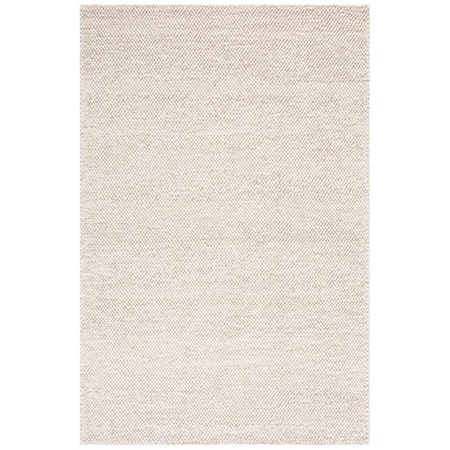 Safavieh 3 x 5 ft. Natural Contemporary Hand Woven Rectangle Rug Beige & Ivory NAT425B-3